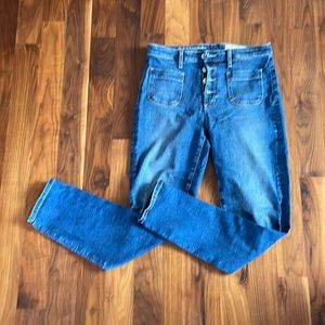 Anthropologie AG Cropped Jeans